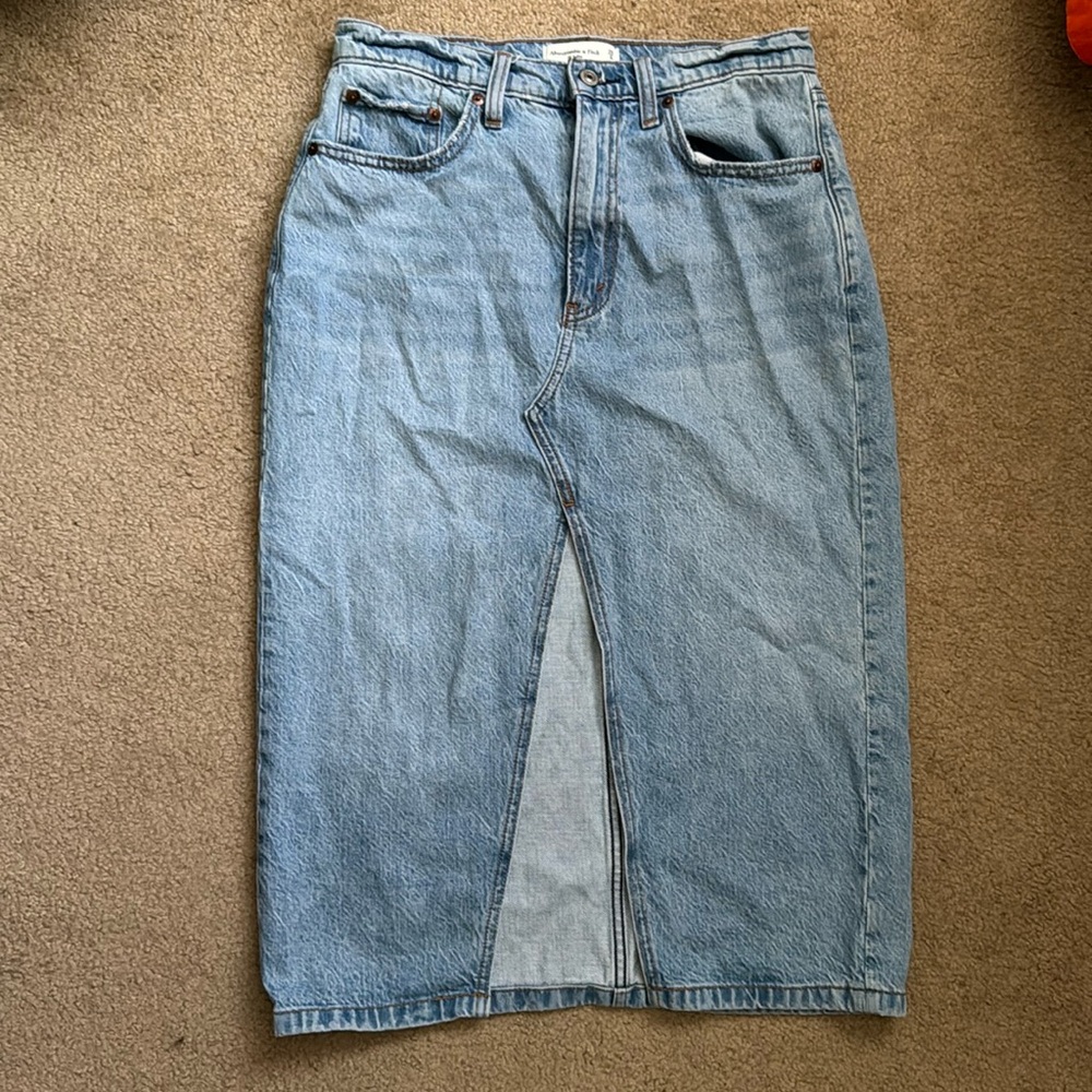 Abercrombie Jean skirt